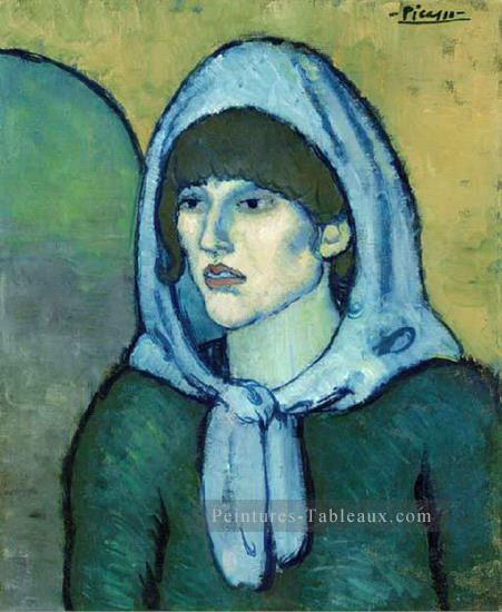 Portrait Germaine 1902 Pablo Picasso Peintures à l'huile